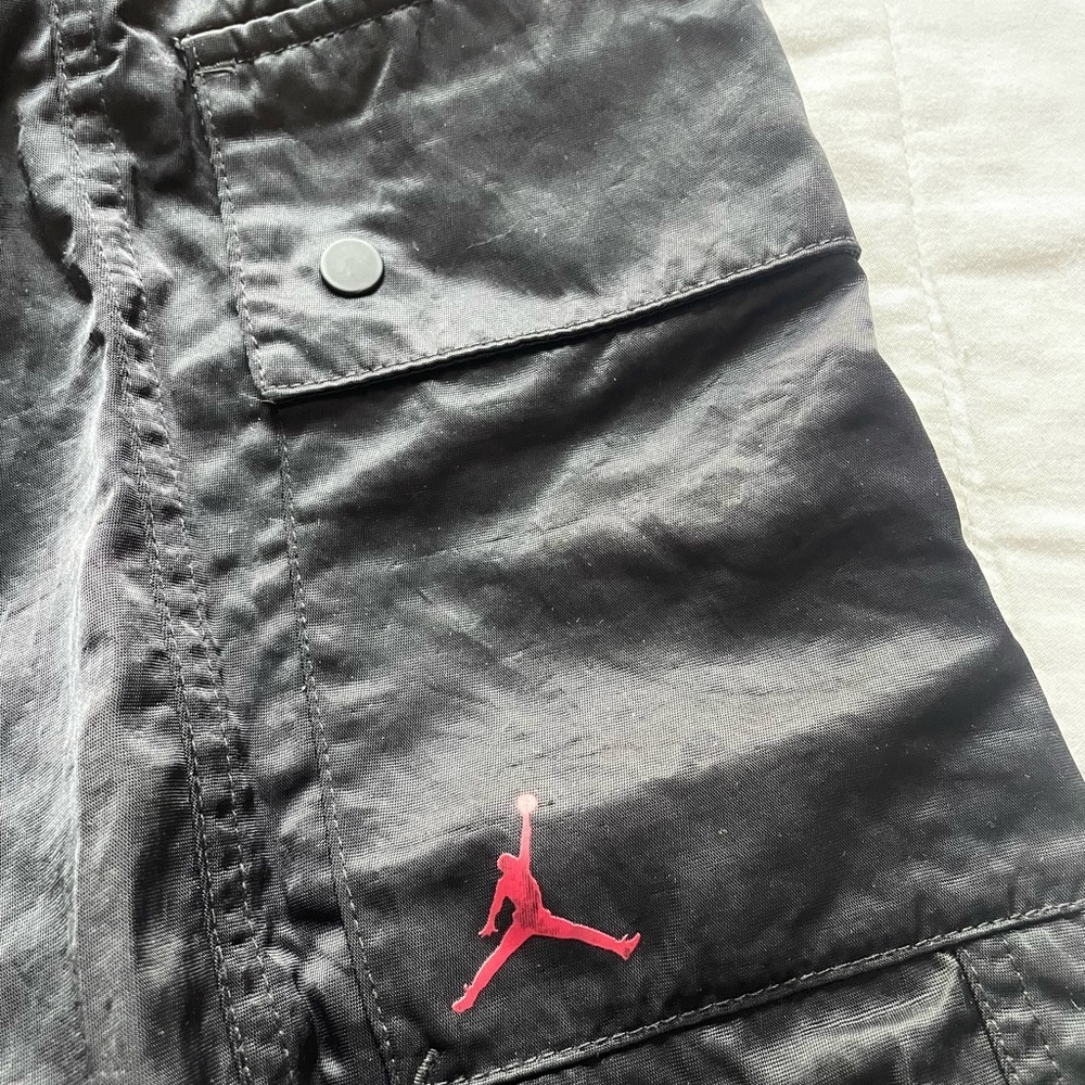 Nike Air Jordan‎ Heritage Black Nylon Cargo Jogger Pants XS Streetwear Neutral - Picture 6 of 16
